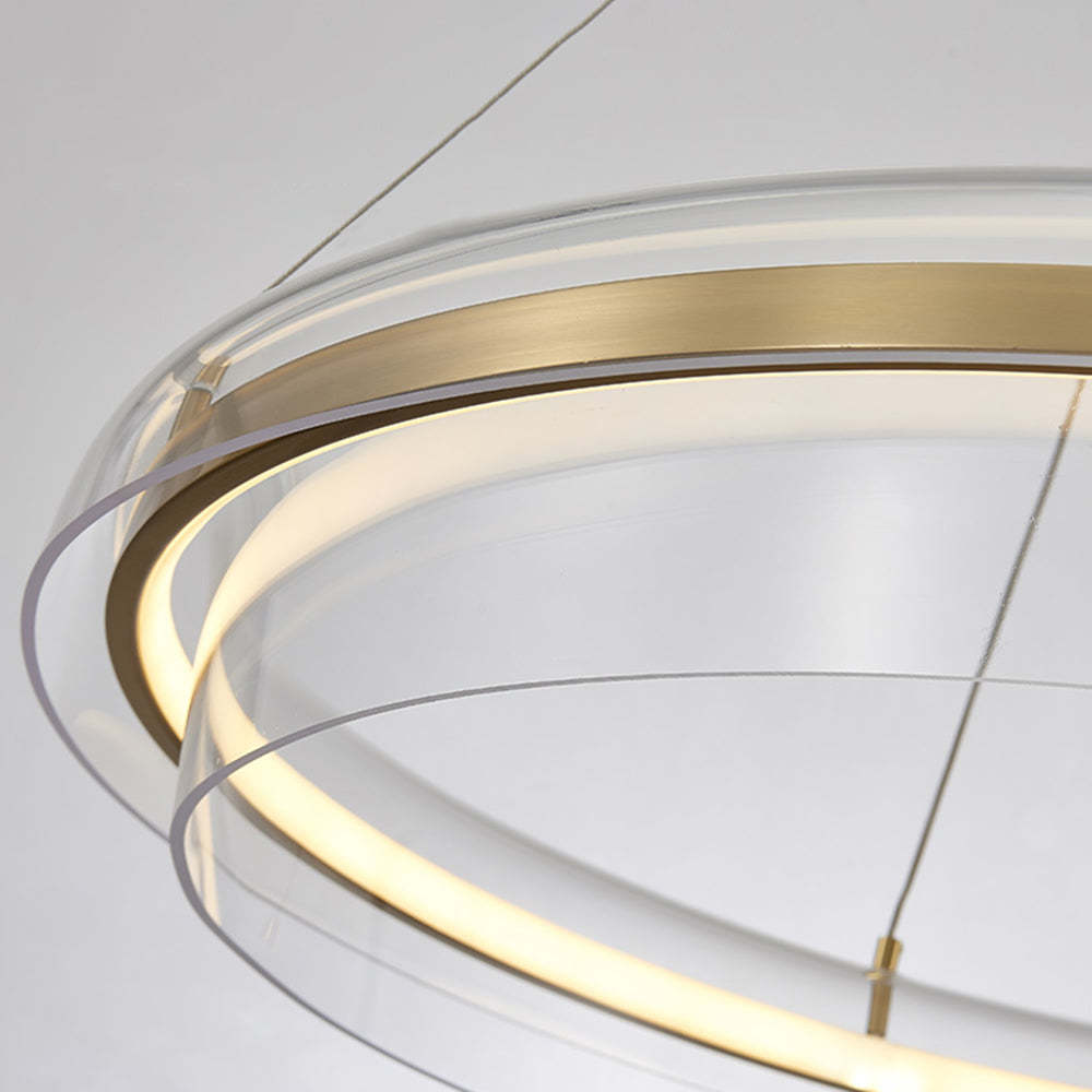 Arisha Pendant Light: Modern Metal and Acrylic Design