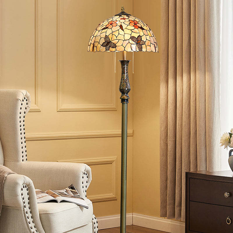 Alessio Butterfly Flower Floor Lamp