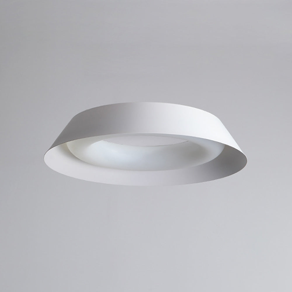 Quinn Nordic Bowl Metal Acrylic Flush Mount Ceiling Light