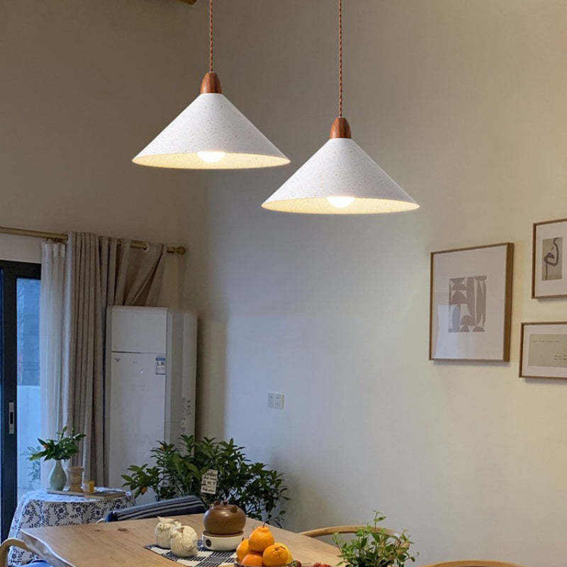 Modern Hailie pendant lights over dining table