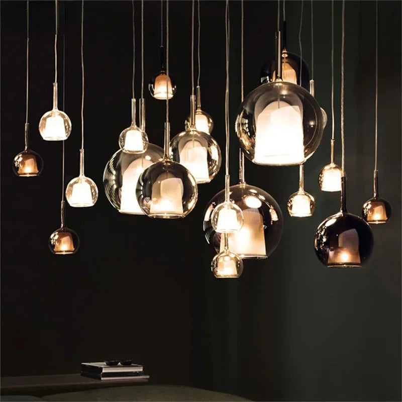 Hailie Modern Sphere LED Pendant Lights, elegant lighting design