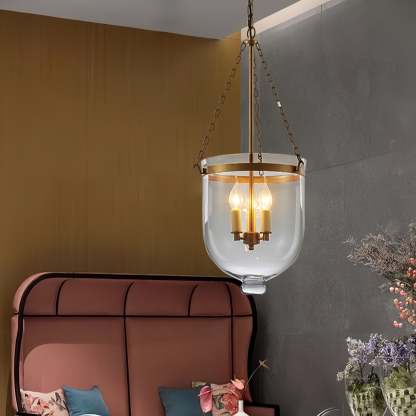 Alessio Industrial Candle Pendant Lighting