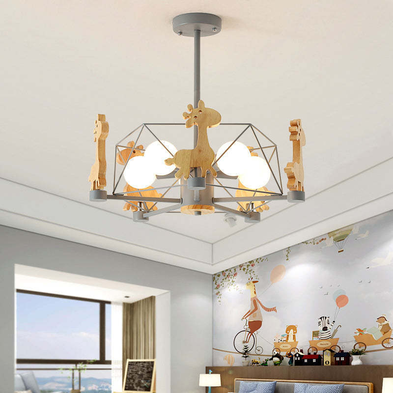 Giraffe Ceiling Light - Kids Room Lighting