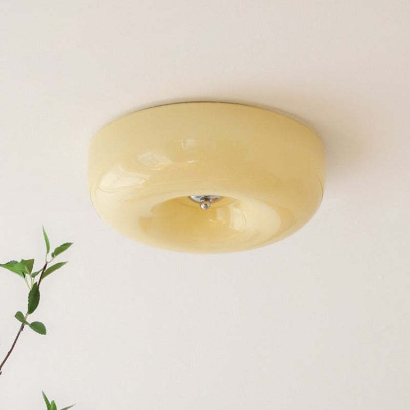 Hailie Vintage Cream Ceiling Light - Bedroom/Study Lighting