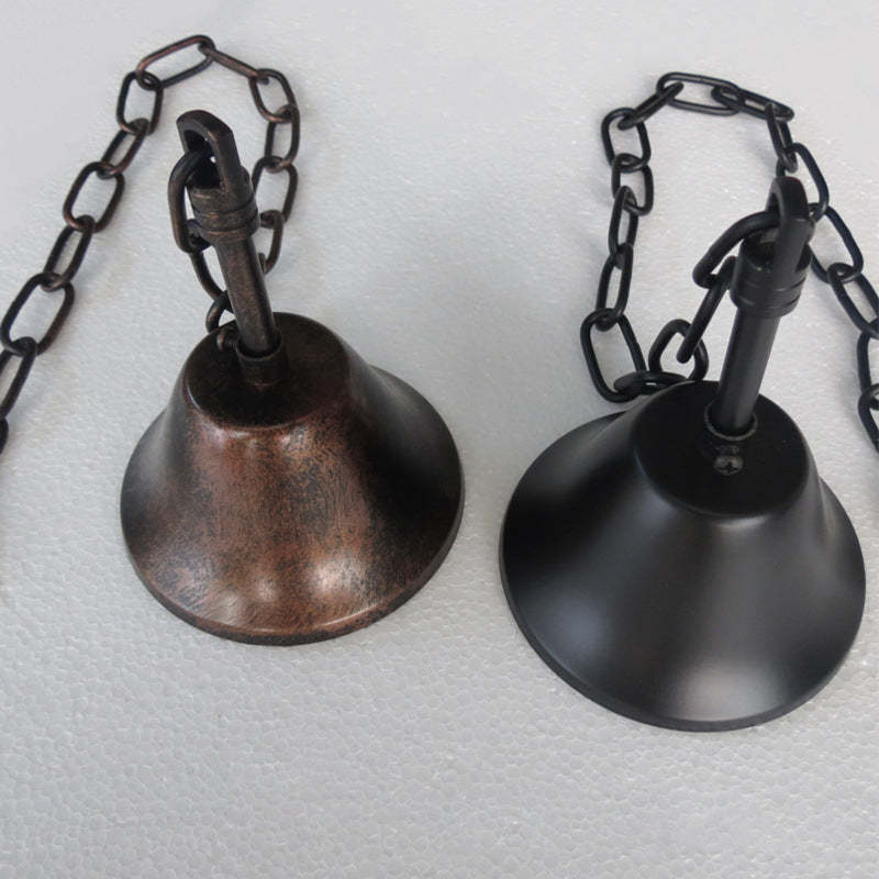 Alessio Industrial Pendant Light: Rust vs Black
