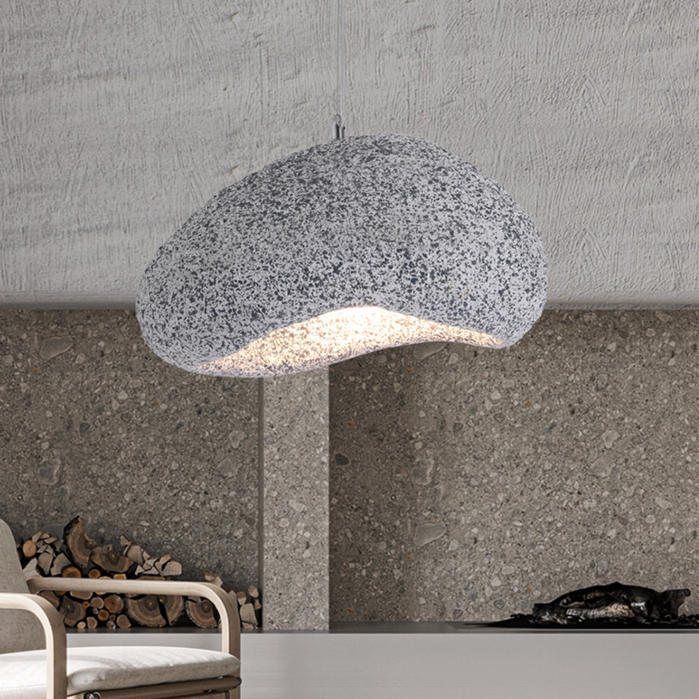 Gray Byers resin pendant light fixture