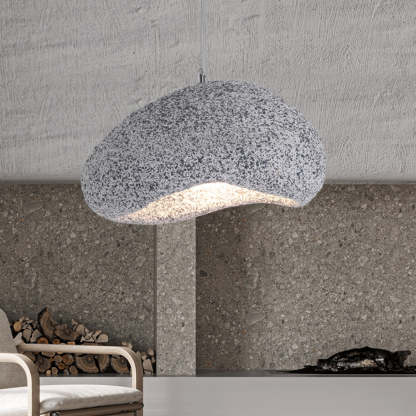 Gray Byers resin pendant light fixture
