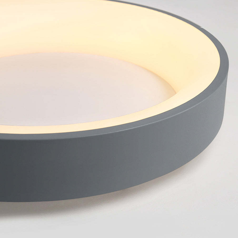 Quinn Modern LED Ceiling Light - Close-up view