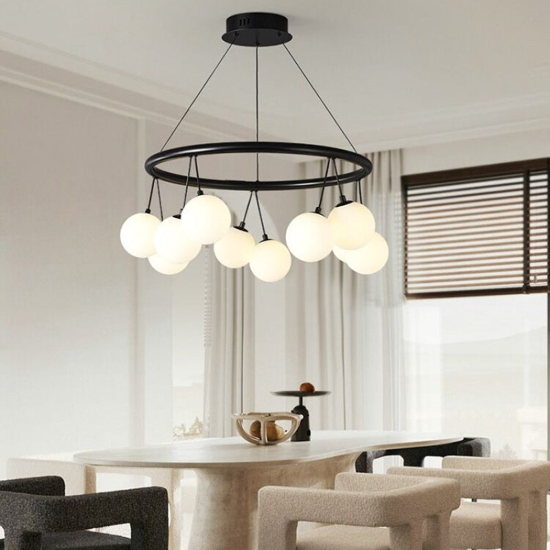 Valentina Nordic LED Chandelier in Dining Room