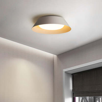 Quinn Nordic Bowl Metal Acrylic Flush Mount Ceiling Light