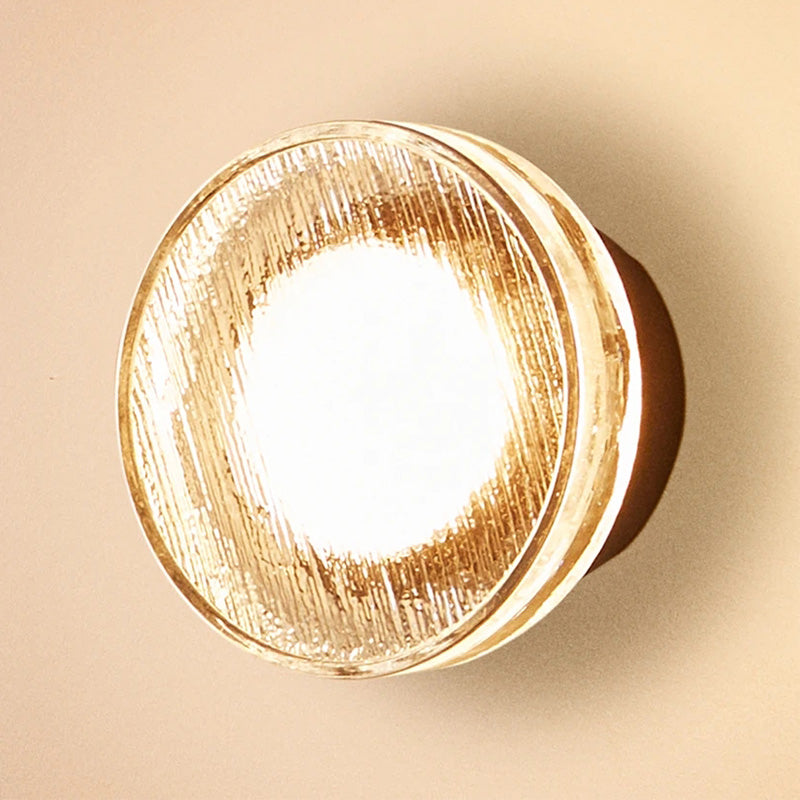 Valentina Outdoor Wall Lamp detail, frosted glass, Lassola