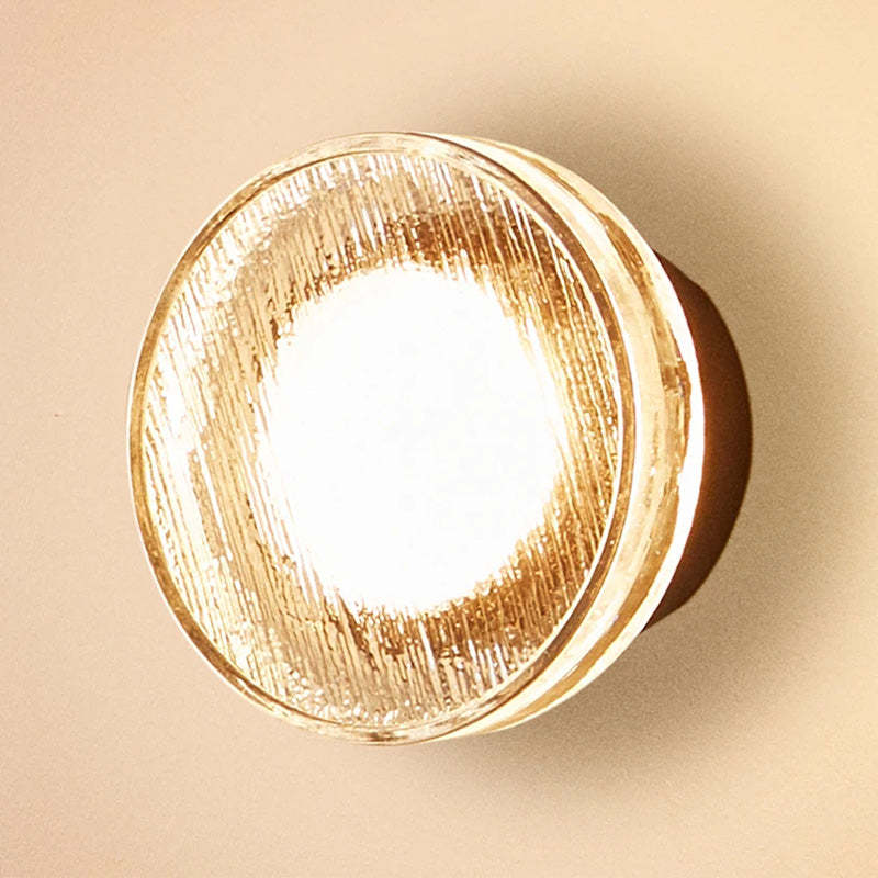 Valentina Outdoor Wall Lamp detail, frosted glass, Lassola