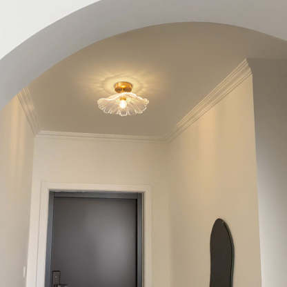 Art Deco Flower Ceiling Light | Las Sola Lighting