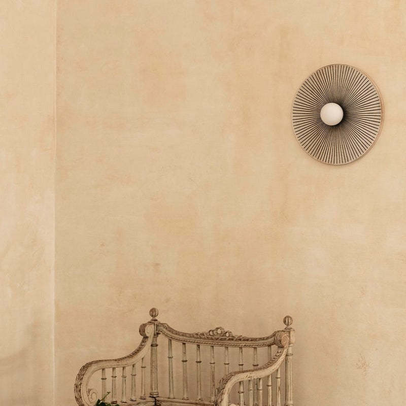 Morandi wall lamp in bedroom setting