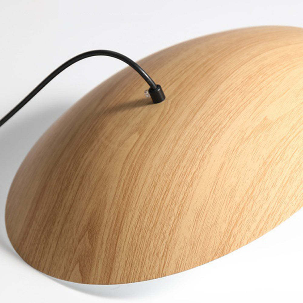 Carins Nordic LED Pendant Light wood grain detail
