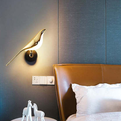 Clifford Magpie Wall Lamp - Bedroom Decor