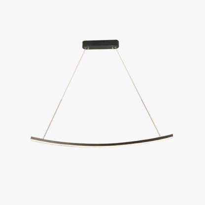 Minimalist Louise Pendant Light, Metal Arc Design