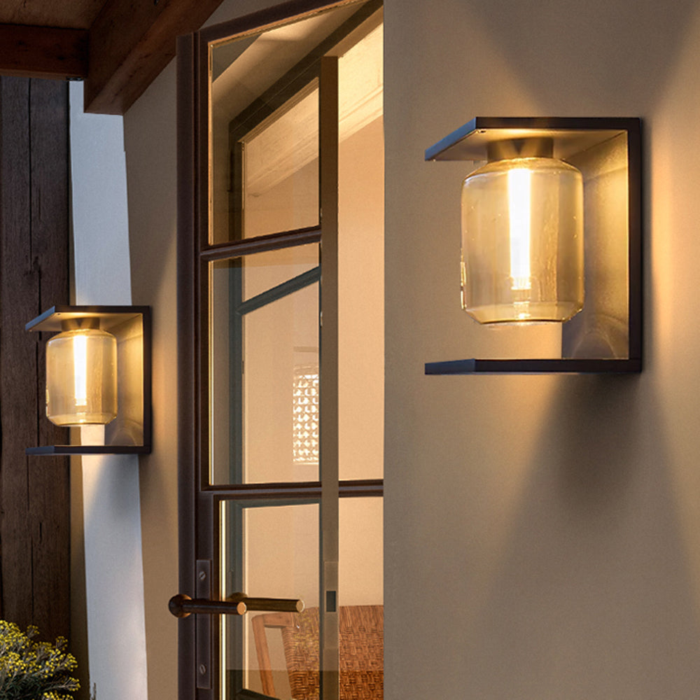 Orr Solar Outdoor Wall Lamp by Las Sola
