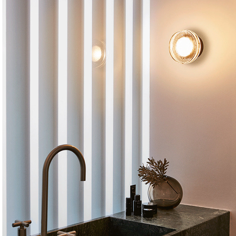 Valentina Outdoor Wall Lamp in Bathroom, modern design, Lassola lighting