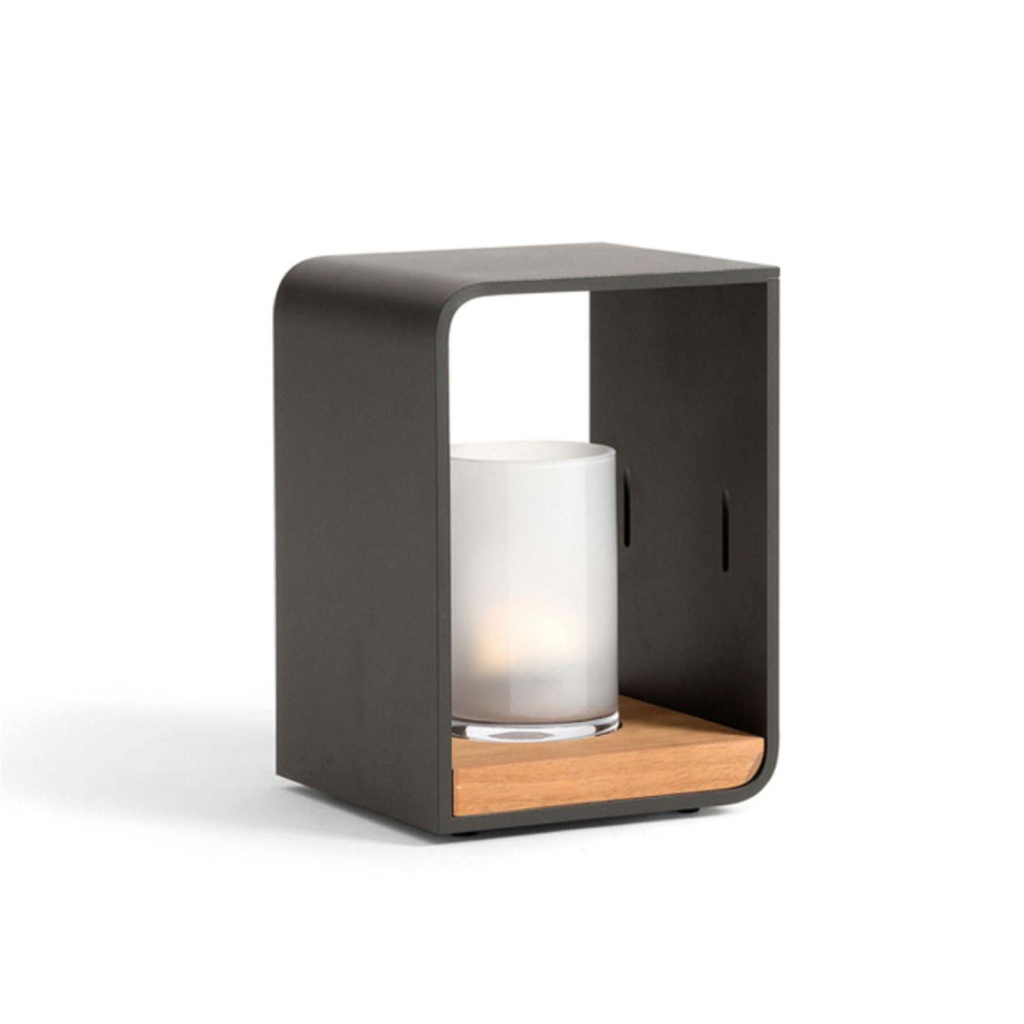 Orr Minimalist Cuboid Candle Outdoor Floor Lamp Garden