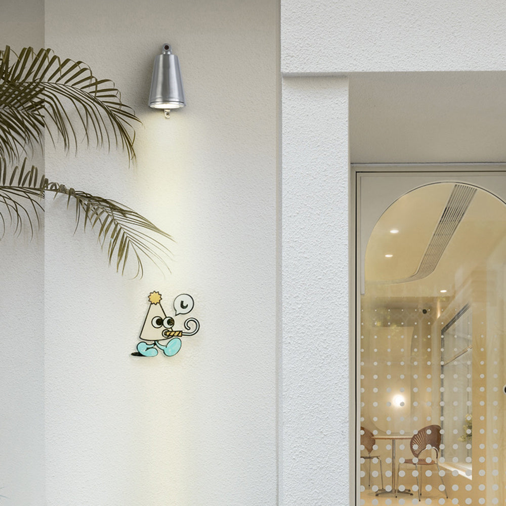 Orr Industrial Metal Bell Wall Lamp - Balcony Lighting