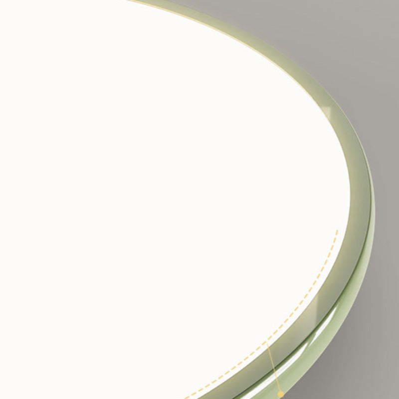 Ozawa Circle Flush Mount Ceiling Light Detail