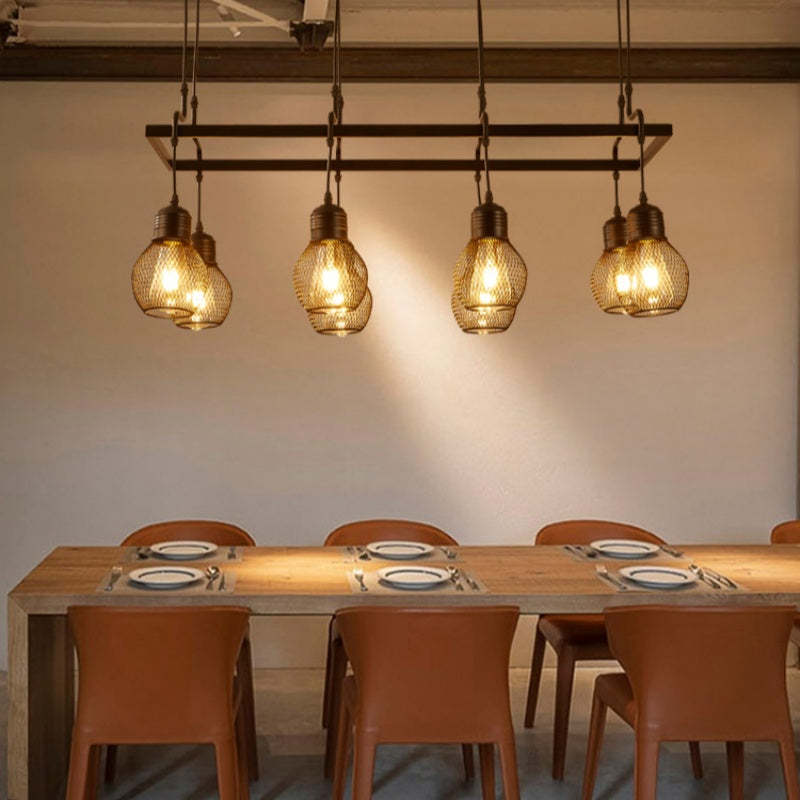 Alessio Vintage Chandelier over Dining Table