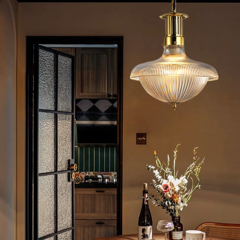 Vintage Pendant Light - Alessio Glass Kitchen Lighting