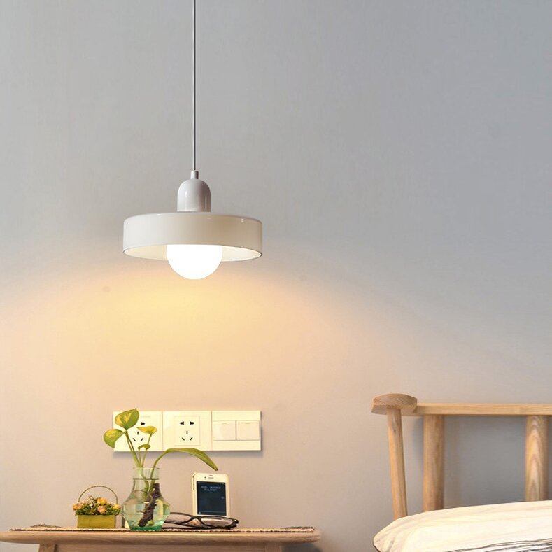 Morandi LED Pendant Light in Bedroom, Artistic Lighting