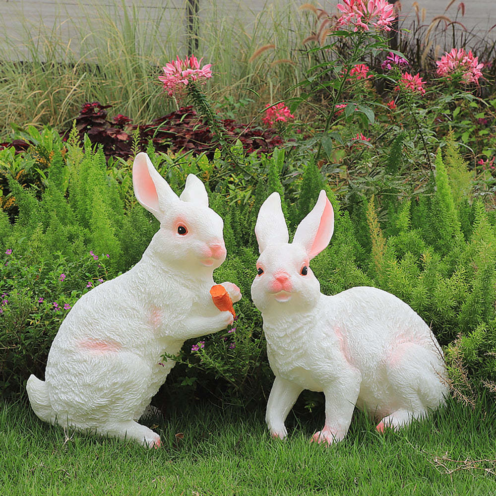 Cute rabbit garden lights. Alice outdoor floor lamp.
