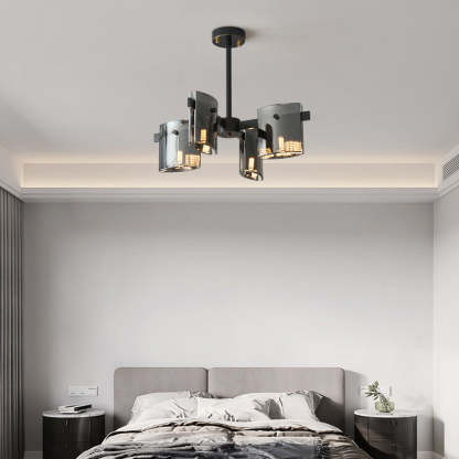 Evette pendant light in a bedroom setting