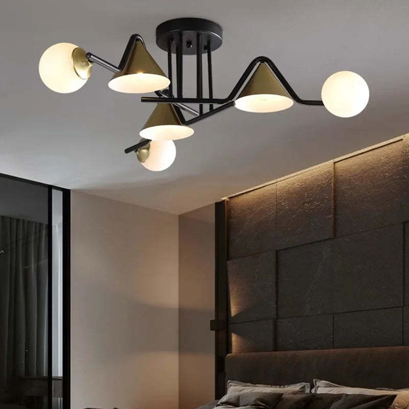 Weiss Design LED Flush Mount Ceiling Light Bedroom/Living Room