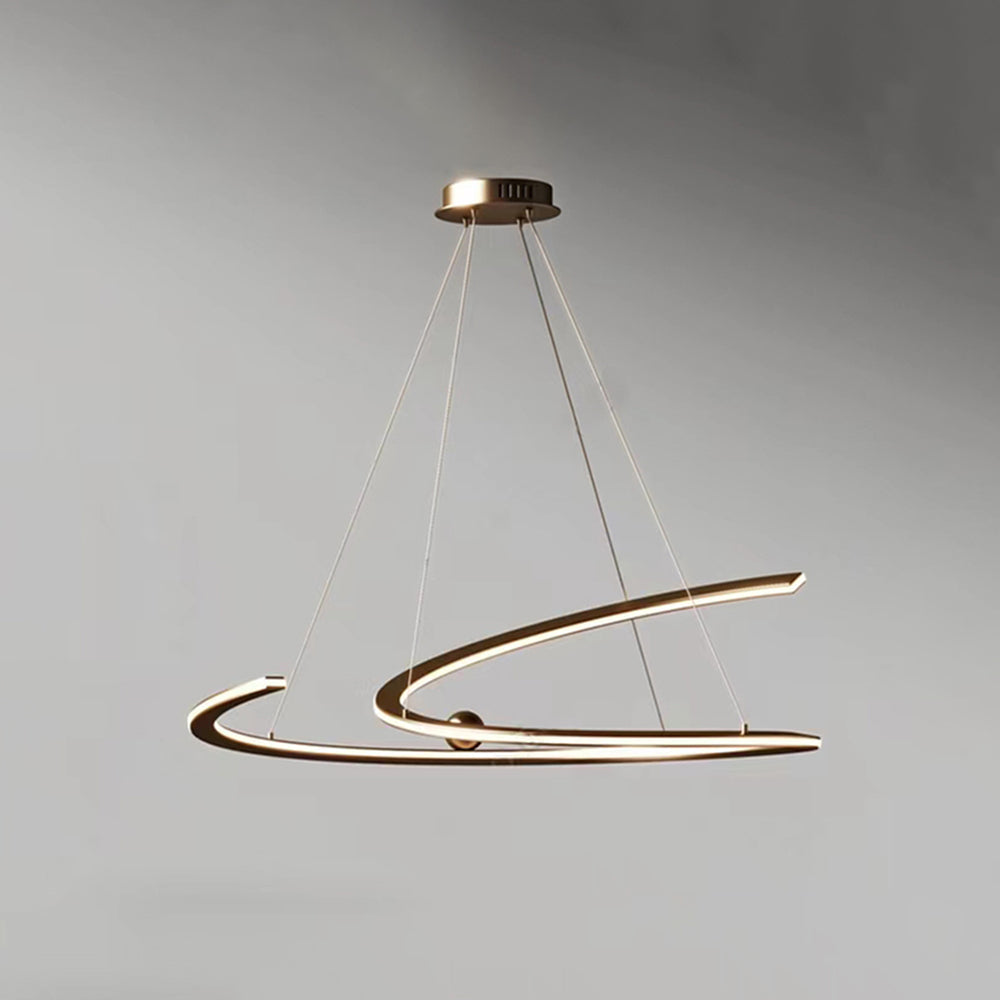 Louise Linear Pendant Light - Modern Gold Lighting