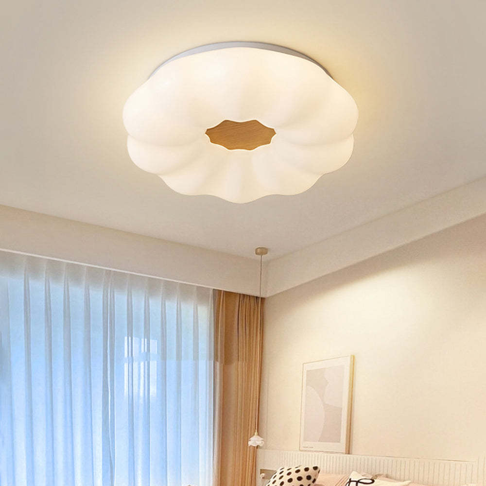 Ozawa Wooden Ceiling Lamp in Bedroom