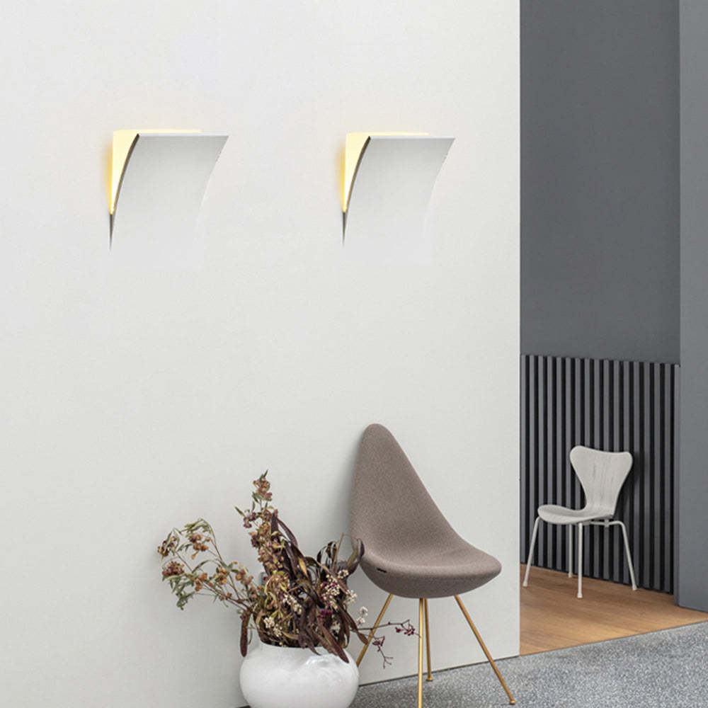 Elif recessed wall lamp in modern living room