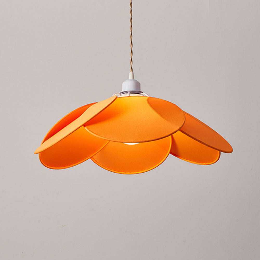 Renée Minimalist Fabric Flower Pendant Light