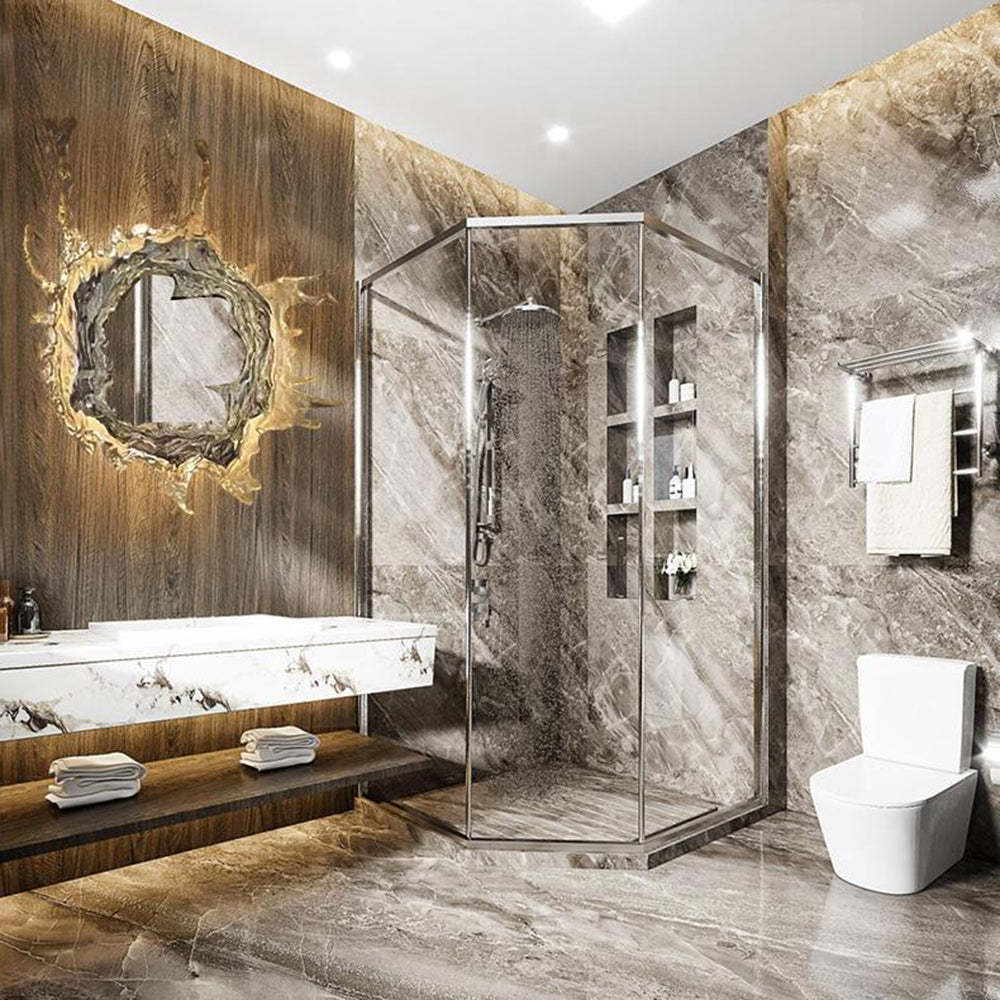 Kristy Wall Lamp in luxury bathroom design