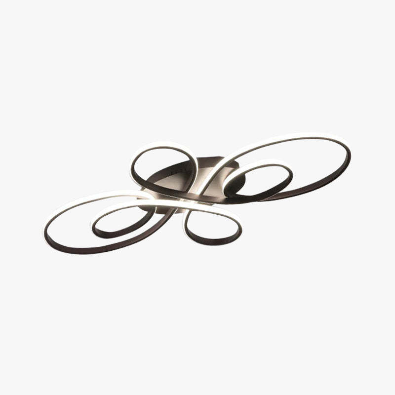 Lacey Modern LED Multi Rings Flush Mount Ceiling Light
