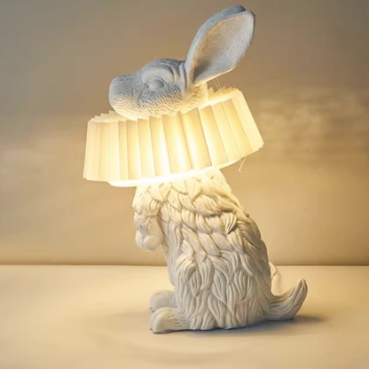 Alice Decorative Modern Rabbit Table Lamp Resin Bedroom