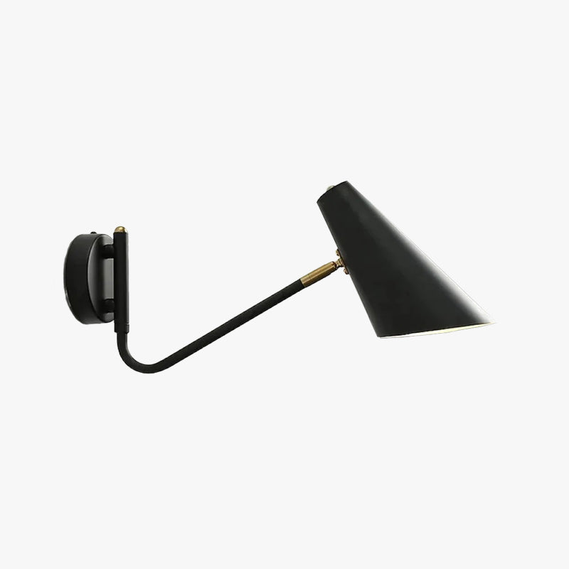 Brady Black Rotatable LED Wall Lamp