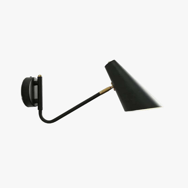 Brady Black Rotatable LED Wall Lamp