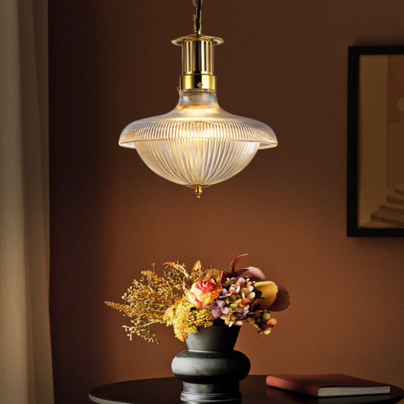 Glass Pendant Light - Alessio Vintage Style