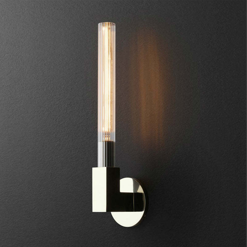 Quinn Nordic Wall Lamp - Metal and Glass Design