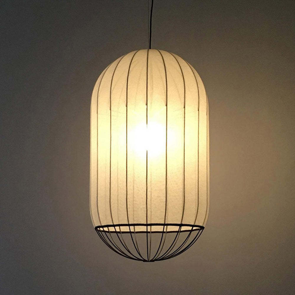 Renée Pendant Light with Fabric Shade
