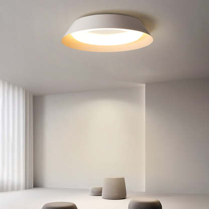 Quinn Nordic Bowl Metal Acrylic Flush Mount Ceiling Light