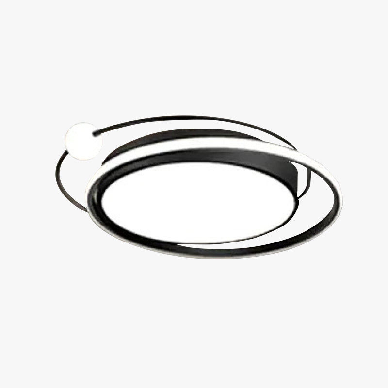 Lacey Modern Multi Orbit Flush Mount Ceiling Light