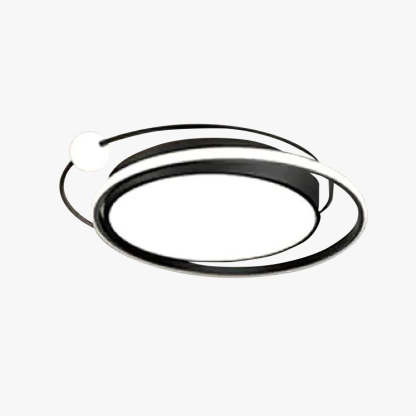 Lacey Modern Multi Orbit Flush Mount Ceiling Light