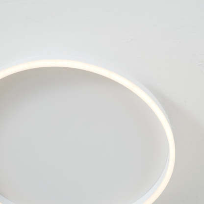 White Arisha LED Ring Ceiling Light