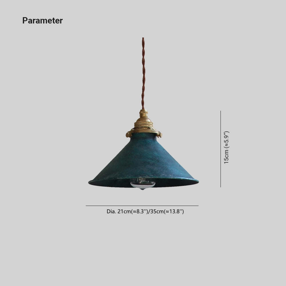 Alessio vintage pendant light dimensions: rustic kitchen lighting.