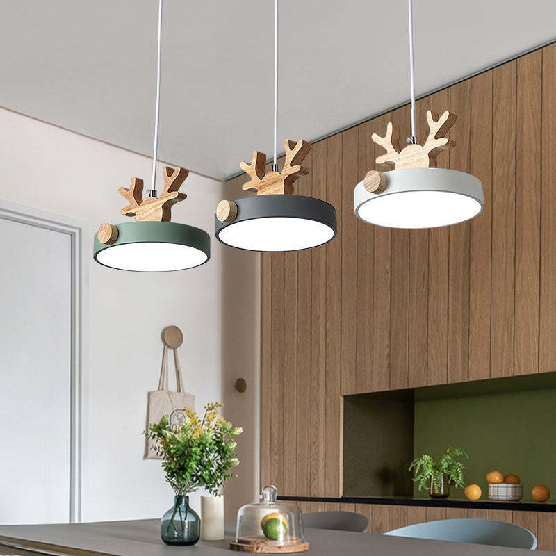Morandi Deer Pendant Lights - Nordic Style Chandelier